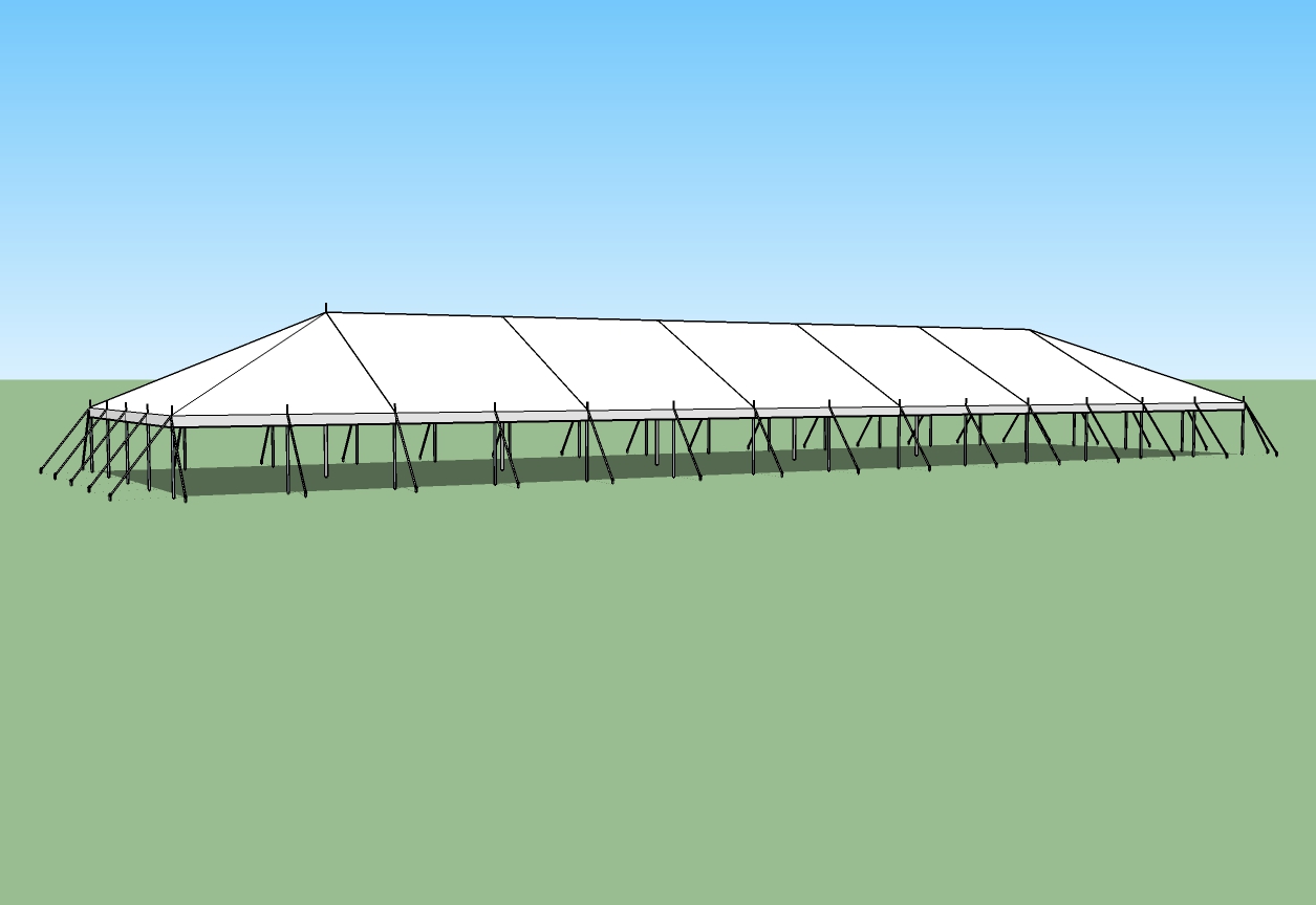 40x140 party tent